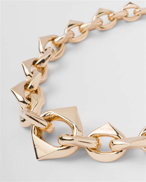 Prada eternal gold necklace